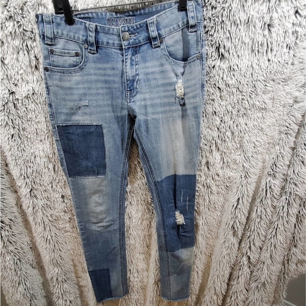 Rock & Roll cowgirl boyfriend skinny jeans 26x32